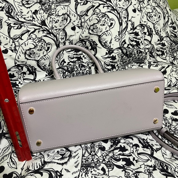 Kate Spade Madison Large Dolly Duffle Satachel Crossbody Bag in light pink - Picture 10 of 14